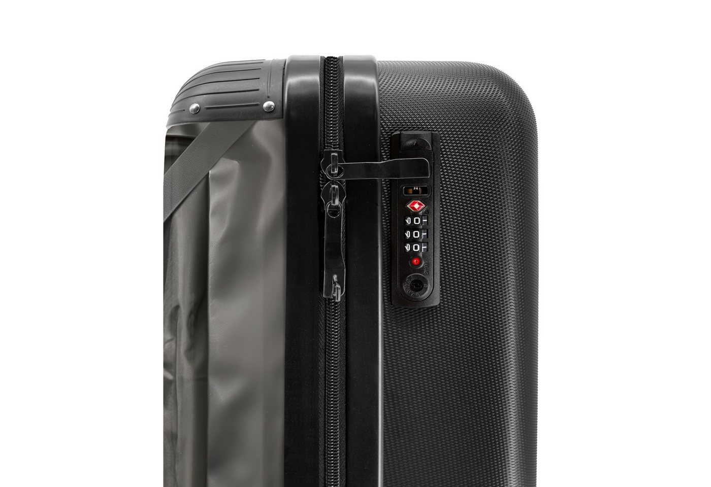 NoBoringSuitcases.com© Hartschalen-Trolley Oktopus in Bewegung 55x35x20cm, 4 Rollen, Reisetasche mit Rollen, Koffer Handgepäck Flugzeug