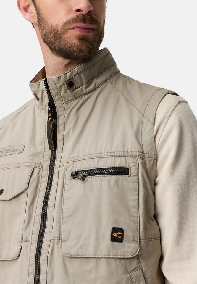 camel active Funktionsweste mit Innentaschen ärmellos Weste_Outdoor-Weste Bild 2