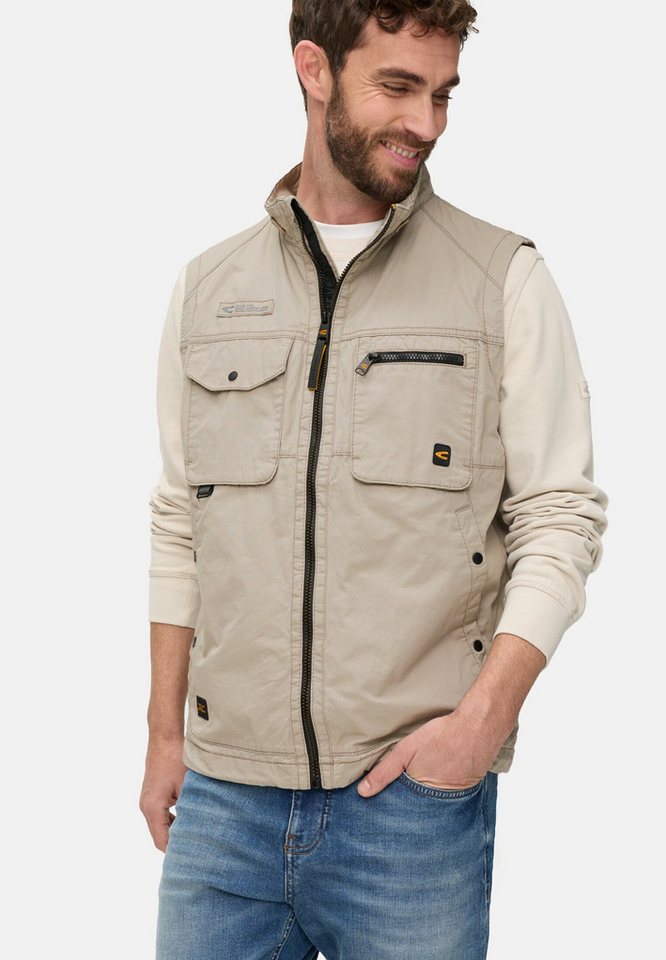 camel active Funktionsweste mit Innentaschen ärmellos Weste_Outdoor-Weste Bild 5
