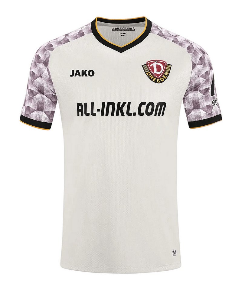 Jako Fußballtrikot JAKO Dynamo Dresden Trikot Away 2026/2027 Weiß 2. Bundesliga Bild 5