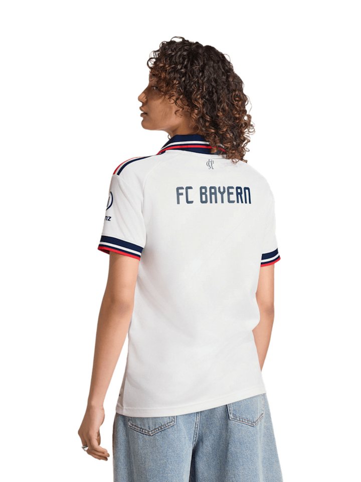 adidas Performance Fußballtrikot FC Bayern München, Trikot Away 26-27, Damen, weiß