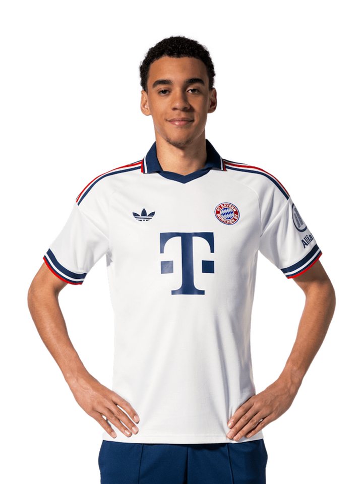 adidas Performance Fußballtrikot FC Bayern München, Trikot Away 26-27, Herren, weiß Bild 2