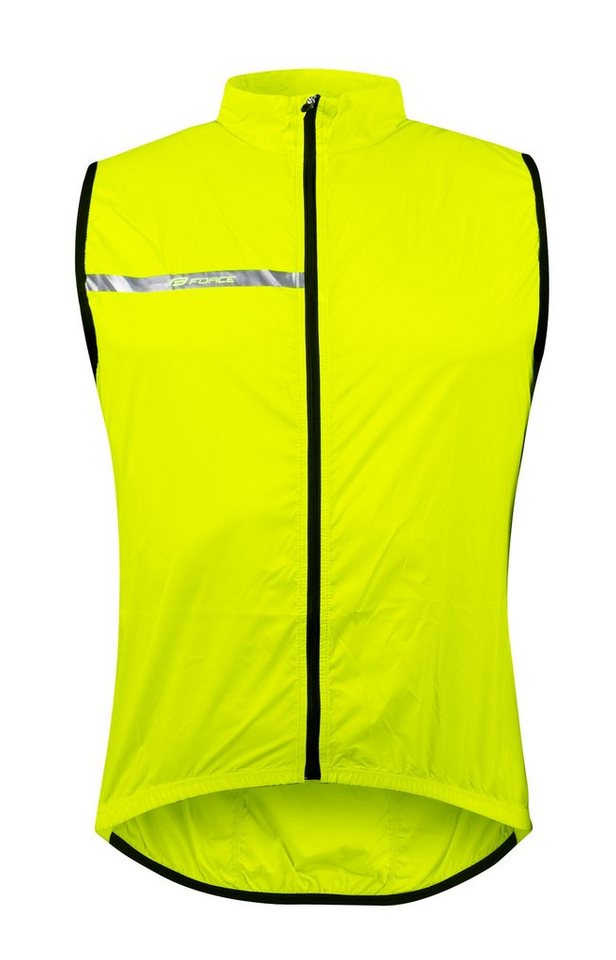 FORCE Funktionsweste Weste FORCE WINDPRO fluogelb Bild 2