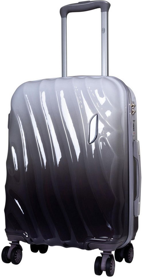 Warenhandel König Hartschalen-Trolley Sossmar, 4 Rollen, Volumenerweiterung für Gr. L und XL, Ombré-Farbverlauf Bild 4