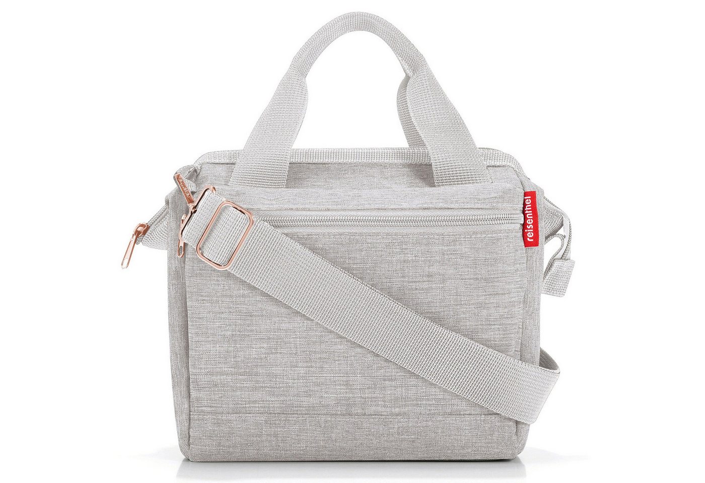 KlickFix Fahrradtasche reisenthel Roomy 4 - Lenkertasche 24 cm (twist sky rose)