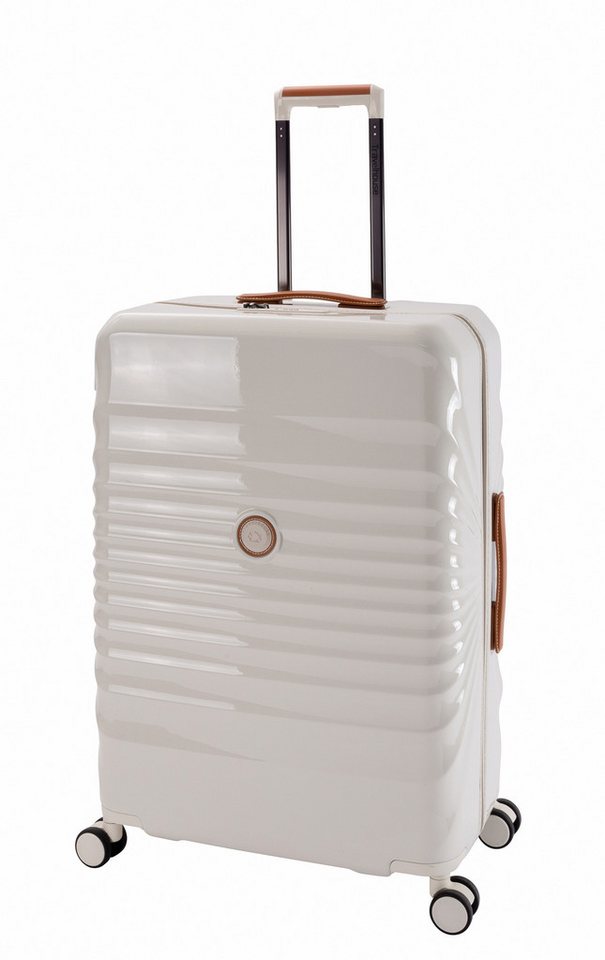 Travelhouse Hartschalen-Trolley capri, 4 Rollen, PC Hartschale, USB + USB C Anschluss, Rollenbremse
