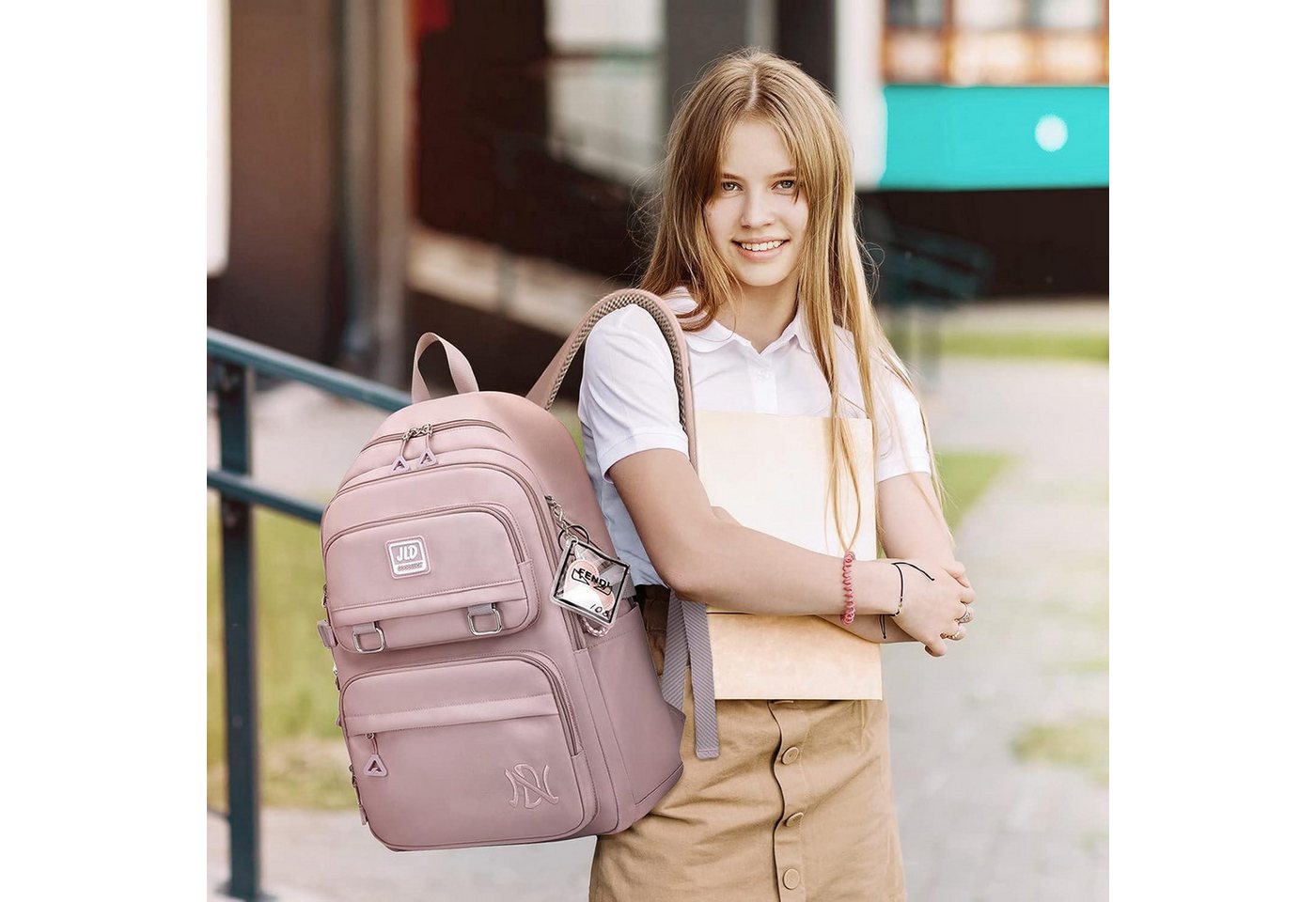 LuxusKollektion Schulrucksack Schulrucksack jungen mädchen teenager schultasche Wasserdicht Rucksack Bild 5