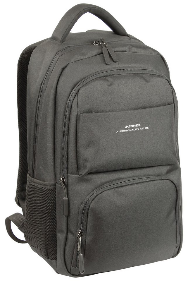 J JONES JENNIFER JONES Daypack Großer Business Rucksack mit Laptopfach 17" gepolstert, Organizerfach, mit Laptopfach Bild 3