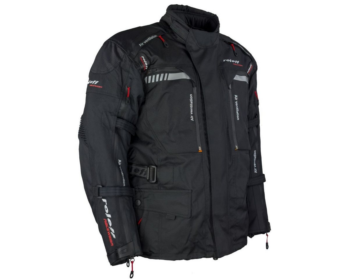 roleff Motorradjacke RO1120 Endurojacke - Robuste Offroad-Jacke mit Protektoren & Belüftung auch in großen Größen, in verschiedenen Farben erhältlich Bild 2