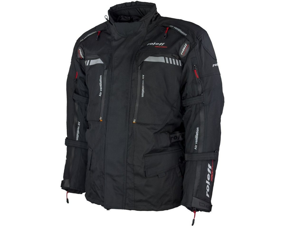 roleff Motorradjacke RO1120 Endurojacke - Robuste Offroad-Jacke mit Protektoren & Belüftung auch in großen Größen, in verschiedenen Farben erhältlich Bild 3
