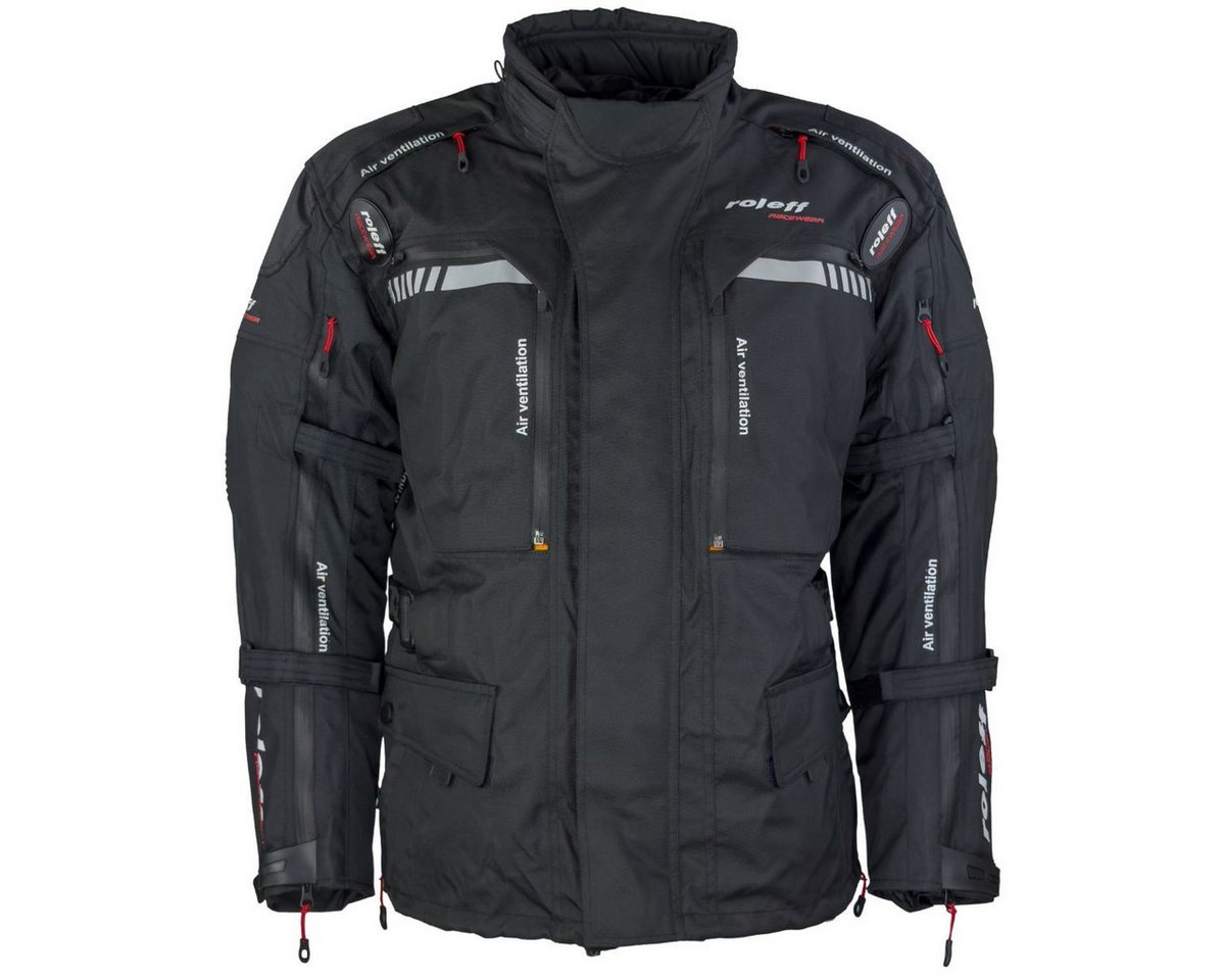roleff Motorradjacke RO1120 Endurojacke - Robuste Offroad-Jacke mit Protektoren & Belüftung auch in großen Größen, in verschiedenen Farben erhältlich Bild 5
