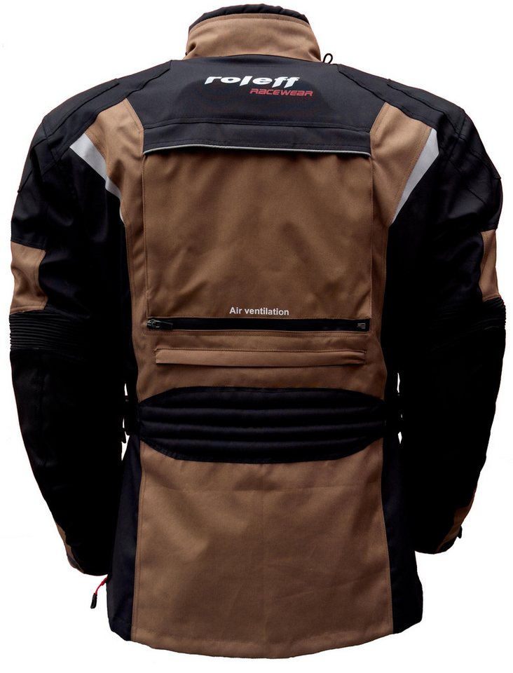 roleff Motorradjacke RO1122 Endurojacke - Robuste Offroad-Jacke mit Protektoren & Belüftung auch in großen Größen, in verschiedenen Farben erhältlich Bild 4