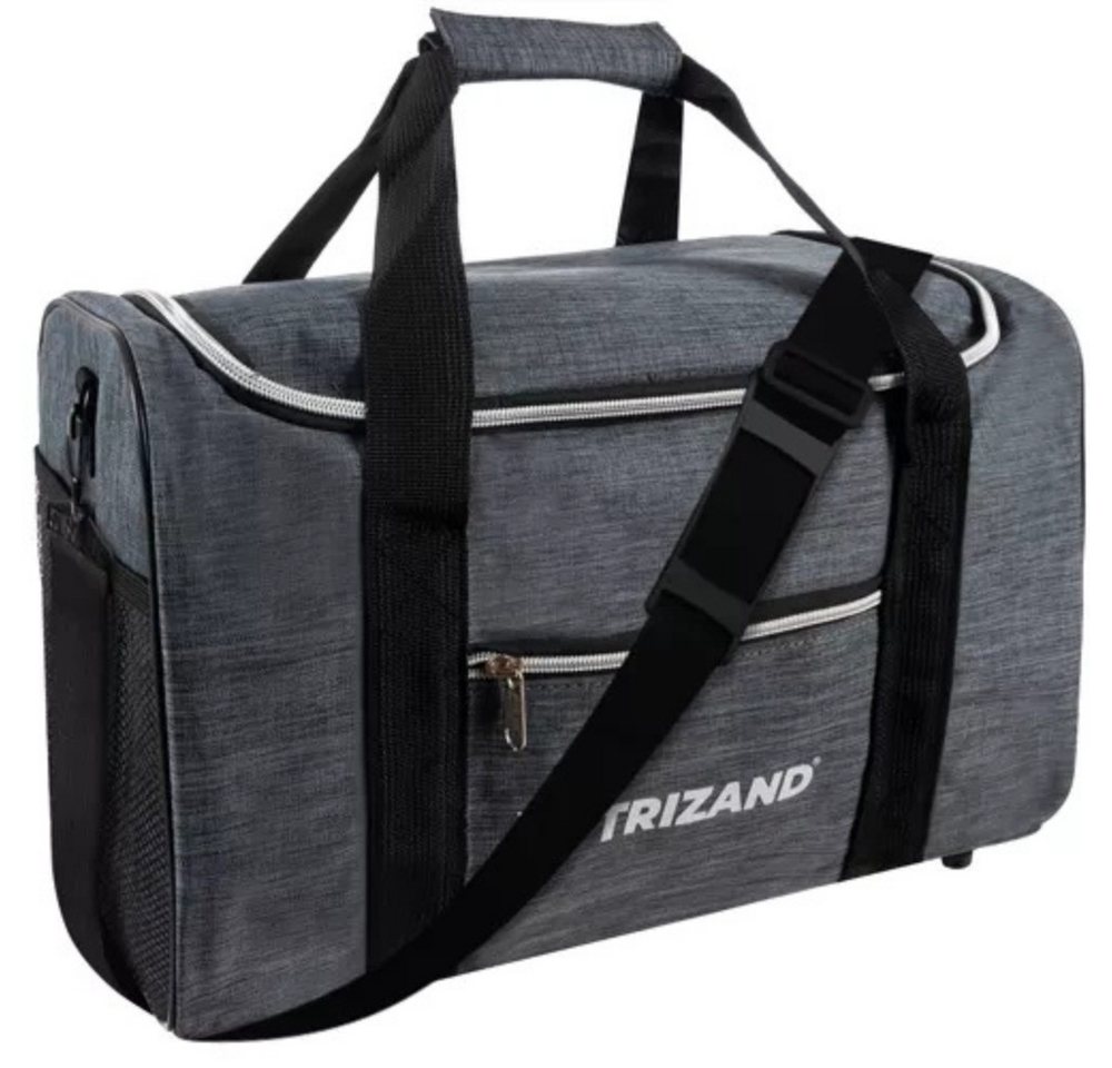 Trizand Reisetasche Sporttasche Rucksack Handgepäck (Spar-Set, 1-tlg., 40x25x20 cm), erfüllt Airline-Vorgaben, bietet ausreichend Platz für Reiseutensilien