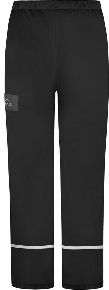 normani Regenhose Kinder Regenhose Shalalth Wasserdichte Winterhose Matschhose mit Reißverschlusstaschen Bild 5