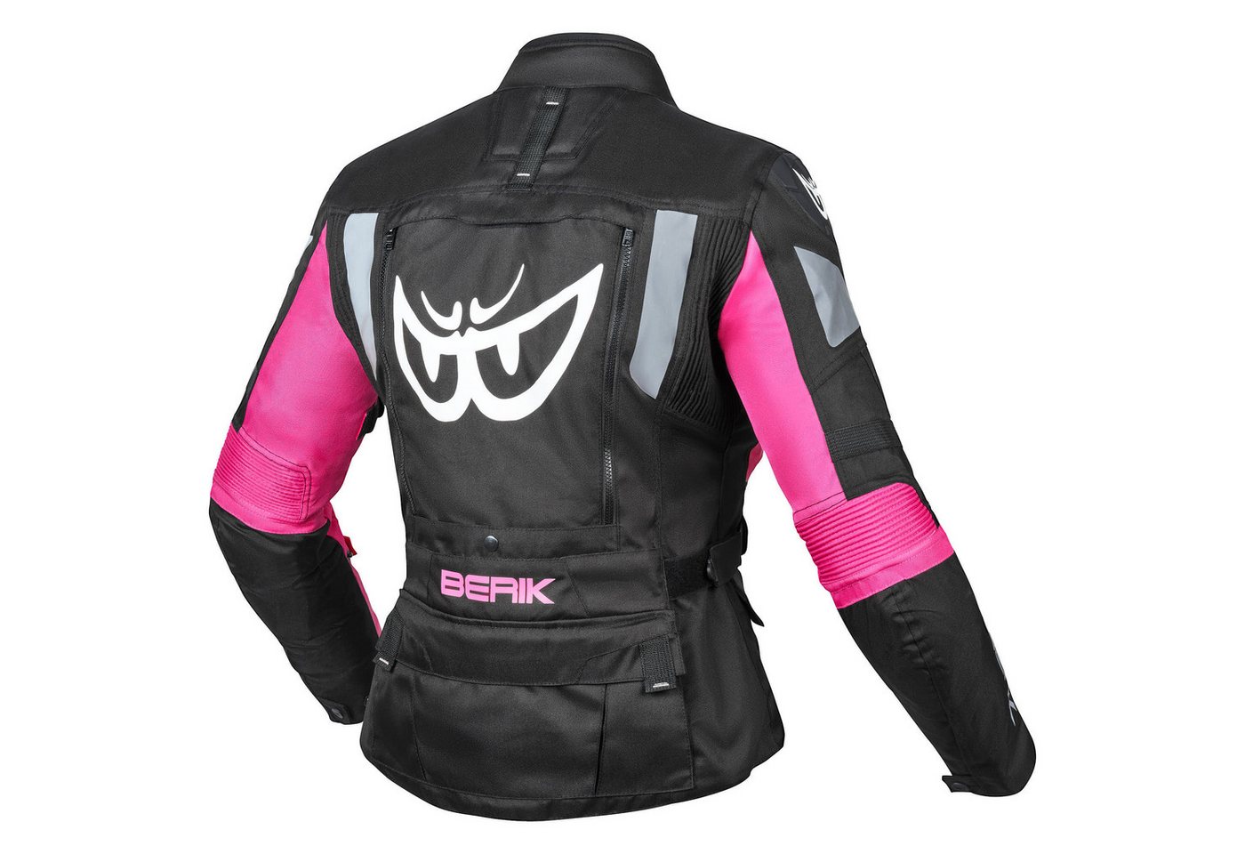 Berik Motorradjacke Furmia wasserdichte Damen Motorrad Textiljacke Verbindungsreißverschluss,Ellenbogenprotektoren enthalten,herausn Bild 4