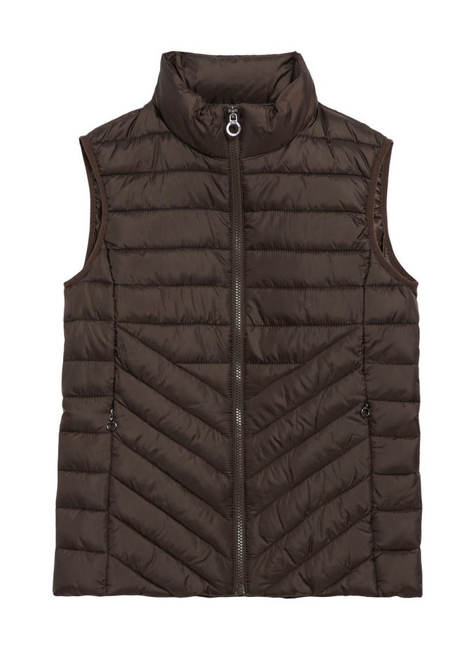 s.Oliver Outdoorjacke Outdoor-Weste Leichte Steppweste mit Packfunktion Bild 4