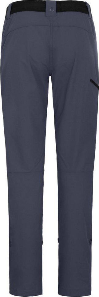 Bergson Outdoorhose VIDAA COMFORT Damen Wanderhose, leicht, elastisch, Normalgrößen, grau/blau Bild 2