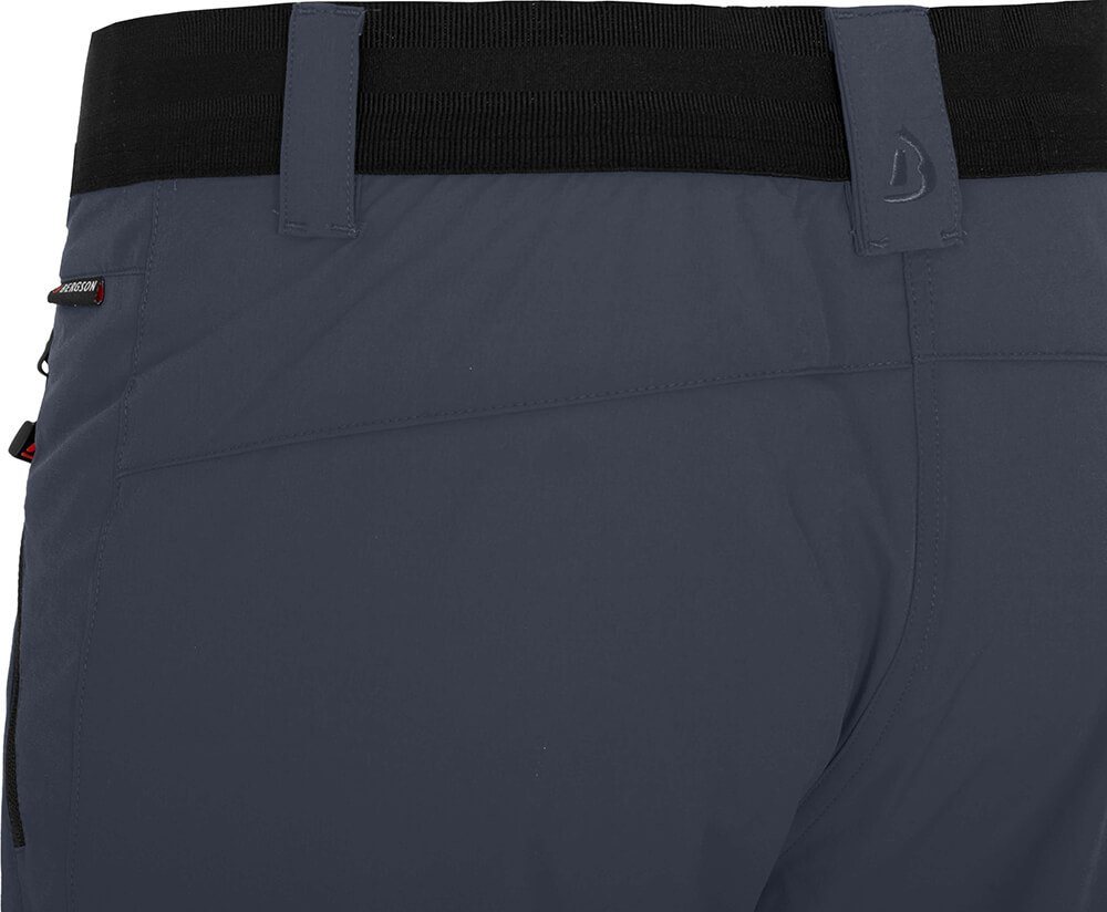 Bergson Outdoorhose VIDAA COMFORT Damen Wanderhose, leicht, elastisch, Normalgrößen, grau/blau Bild 3