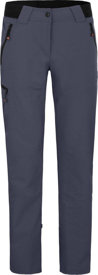 Bergson Outdoorhose VIDAA COMFORT Damen Wanderhose, leicht, elastisch, Normalgrößen, grau/blau Bild 4