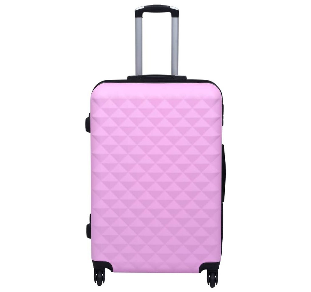 vidaXL Trolleyset Hartschalen-Trolley-Set 2 Stk. Rosa ABS, (1 tlg) Bild 4