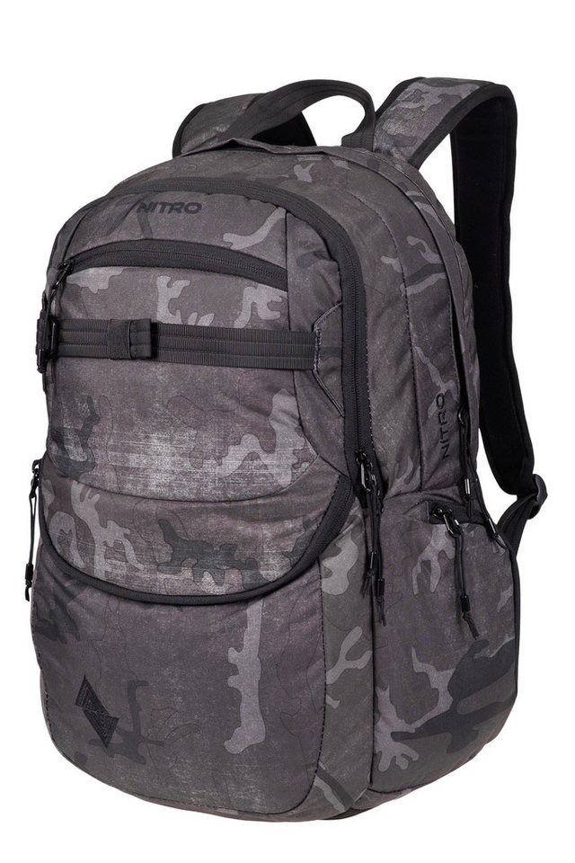 NITRO Schulrucksack NITRO Schulrucksack Jungen Mädchen Future Hero Rucksack (3 Teile Set, inkl. Mäppchen Box, inkl. Mäppchen Füllung 31 Teile), Schulmappe Laptopfach 2 Hauptfächer Daypack Auswahl rmv Bild 3