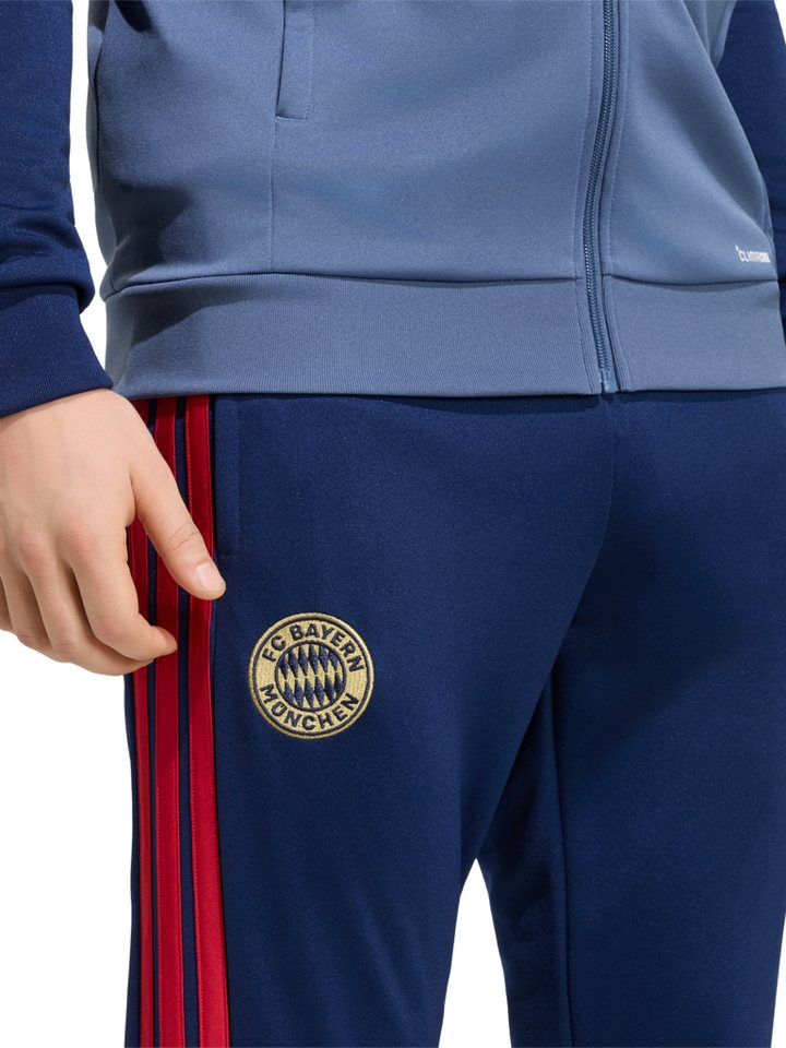 adidas Performance Trainingsanzug FC Bayern München, Trainingsanzug Teamline, Herren, Blau
