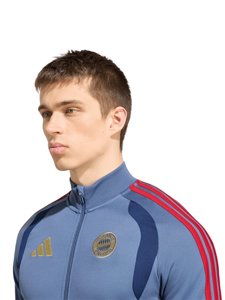 adidas Performance Trainingsanzug FC Bayern München, Trainingsanzug Teamline, Herren, Blau Bild 3
