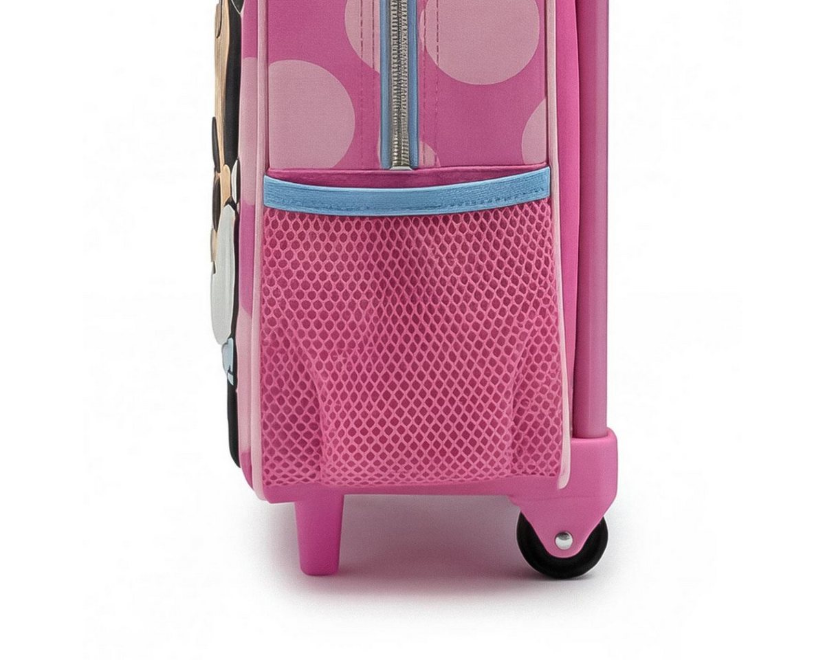 Disney Minnie Mouse Rucksack Kinder Trolley 3D Rollrucksack Kita Reise (1-tlg) Bild 3