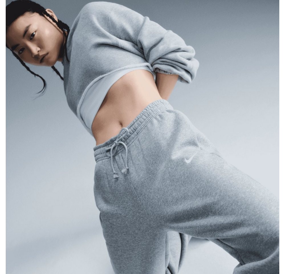 Nike Sportswear Trainingshose Nike Damen Trainingshose Sportswear Phoenix Fleece FZ5996 Bild 2
