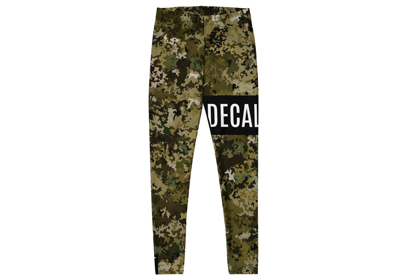 DECALVIBES Funktionsleggings Damen Leggings Basic Urban Side Forest Camouflage Blickdicht, 4-Wege-Stretch, elastischer Bund, weiches Material Bild 3