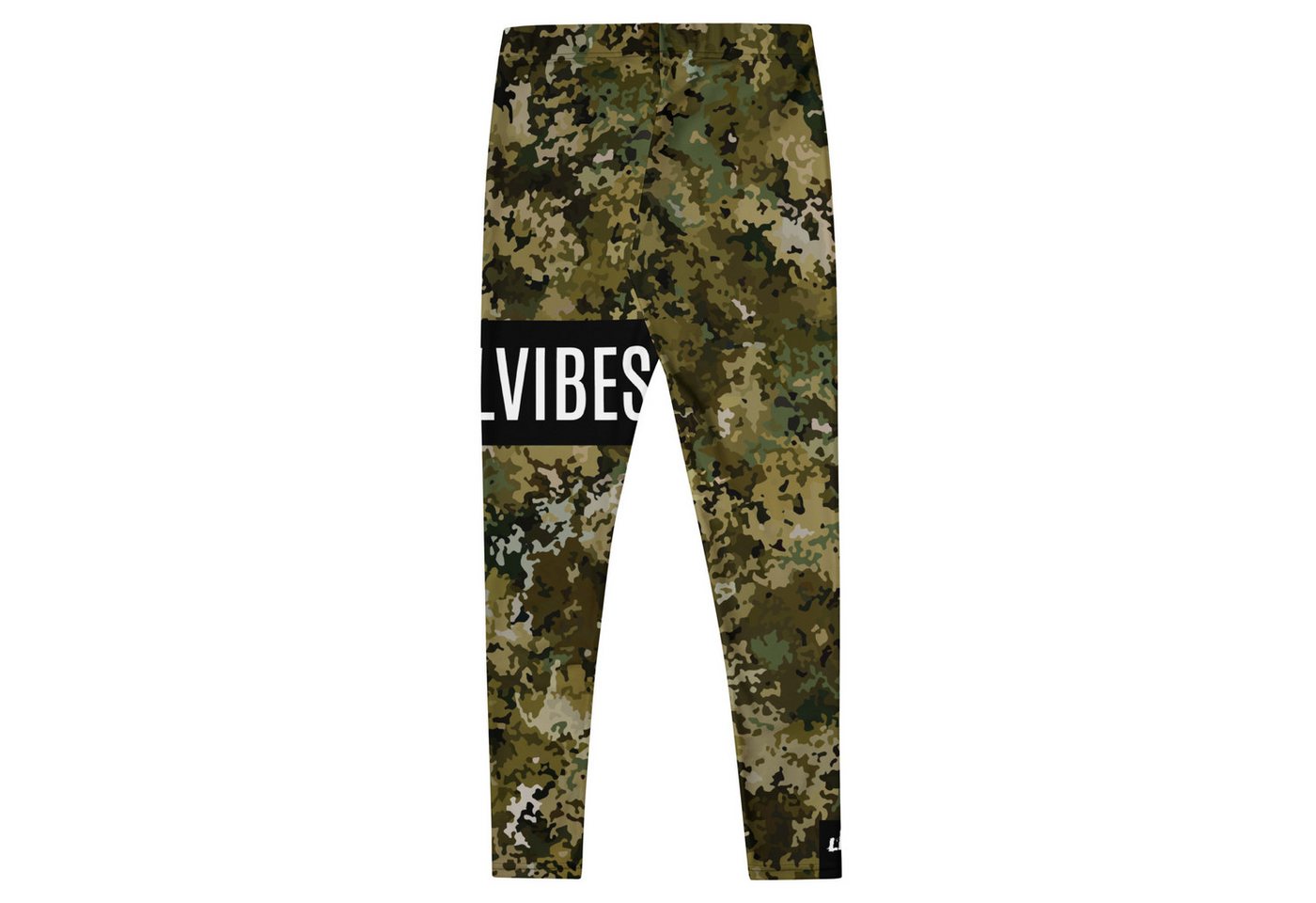 DECALVIBES Funktionsleggings Damen Leggings Basic Urban Side Forest Camouflage Blickdicht, 4-Wege-Stretch, elastischer Bund, weiches Material Bild 4