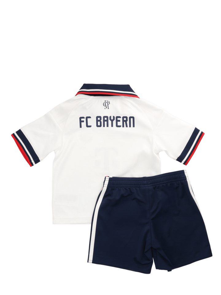 adidas Performance Fußballtrikot FC Bayern München, Mini Kit Trikot Away 26-27, Kinder, Weiß
