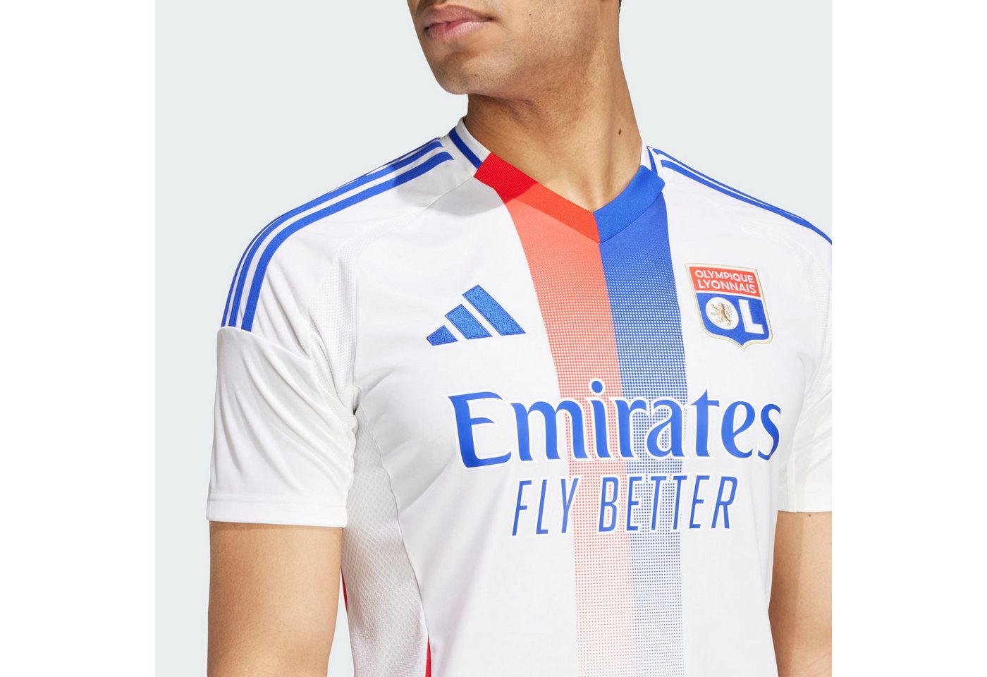 adidas Performance Fußballtrikot OLYMPIQUE LYON 24/25 HEIMTRIKOT (1-tlg) Bild 2