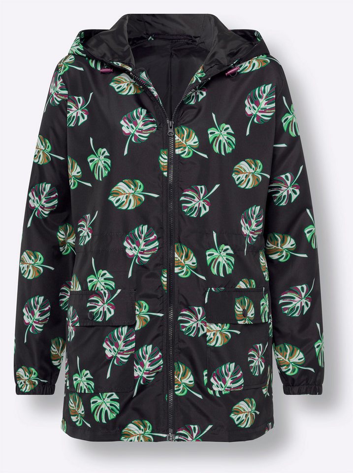 Sieh an! Trainingsjacke Regenjacke Langarm Länge ca. 76 cm Bild 3