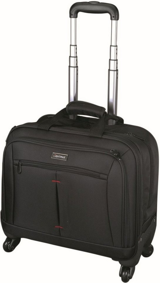 LIGHTPAK® Reisetasche Business Laptop Trolley Star 44x42x23,5cm Nylon schwarz