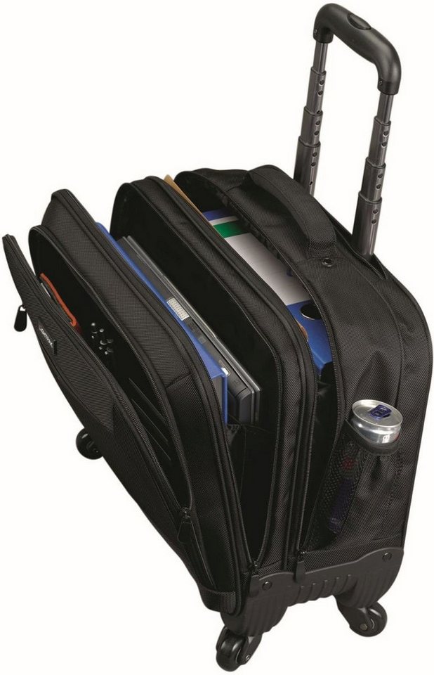 LIGHTPAK® Reisetasche Business Laptop Trolley Star 44x42x23,5cm Nylon schwarz Bild 2