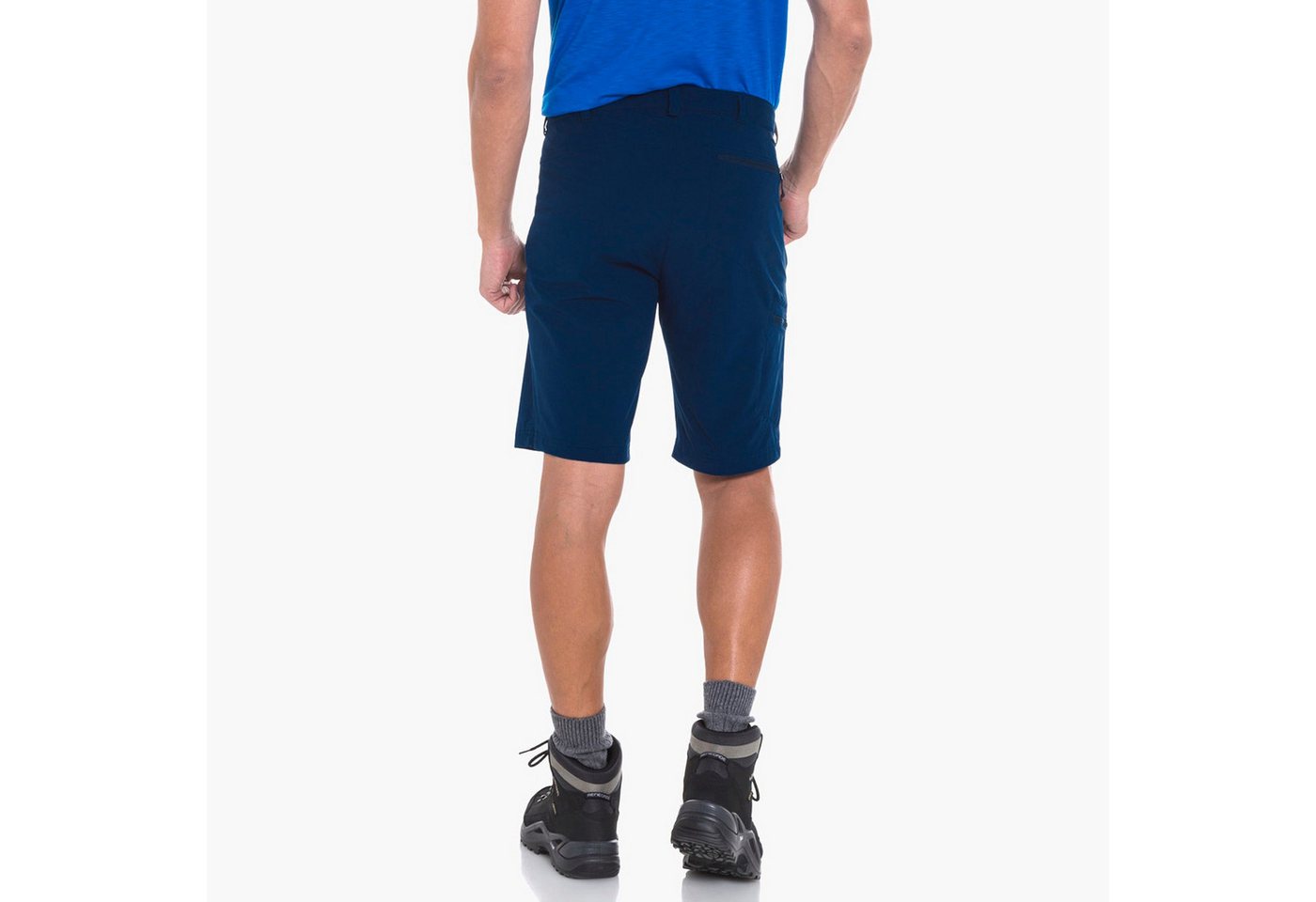 Schöffel Trekkinghose Wanderhose Folkstone (Trekking, 4-Wege Stretch) kurz dunkelblau Herren Bild 3