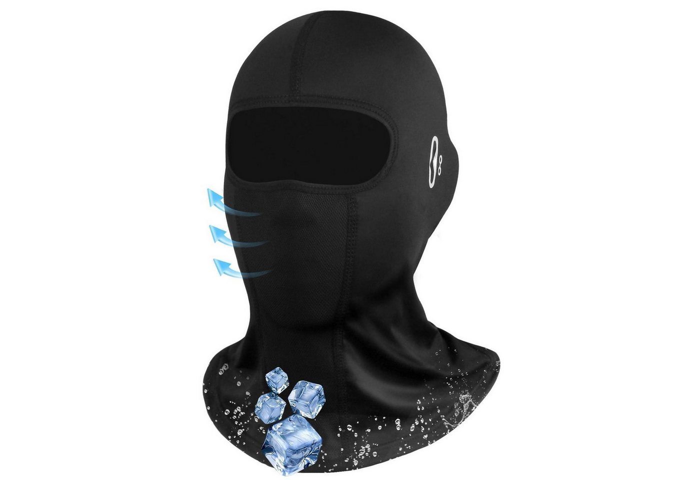 LuxusKollektion Sturmhaube Sturmhaube Sommer dünn UV-Schutz atmungsaktiv Brillenlöcher Bild 4