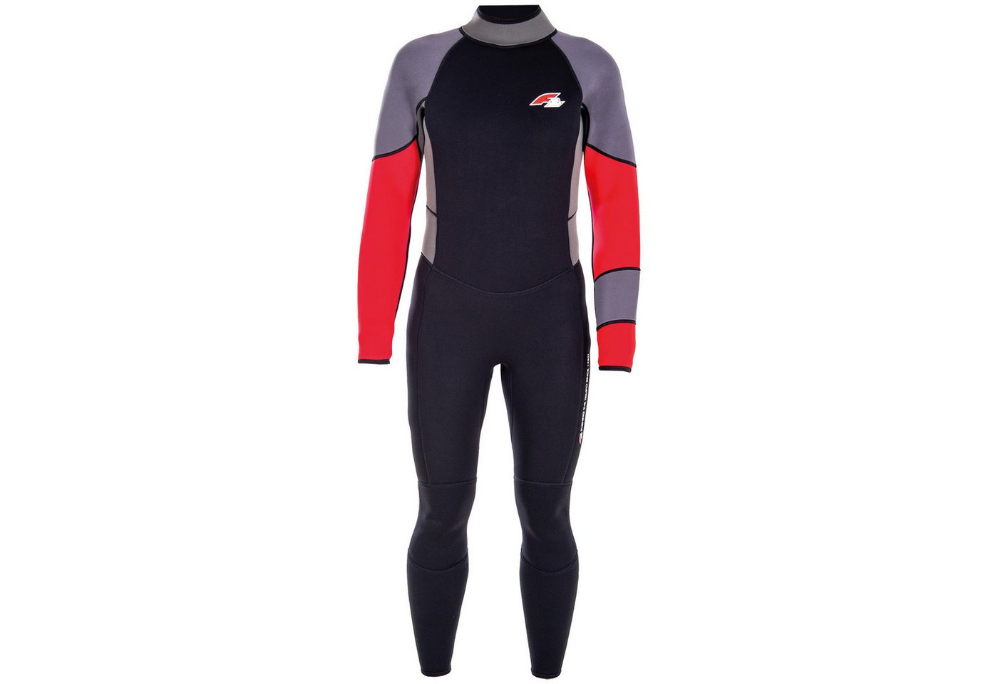 F2 Neoprenanzug F2 Herren Neopren Anzug Rebel - Full Suit 4/3 mm L Rot Bild 3