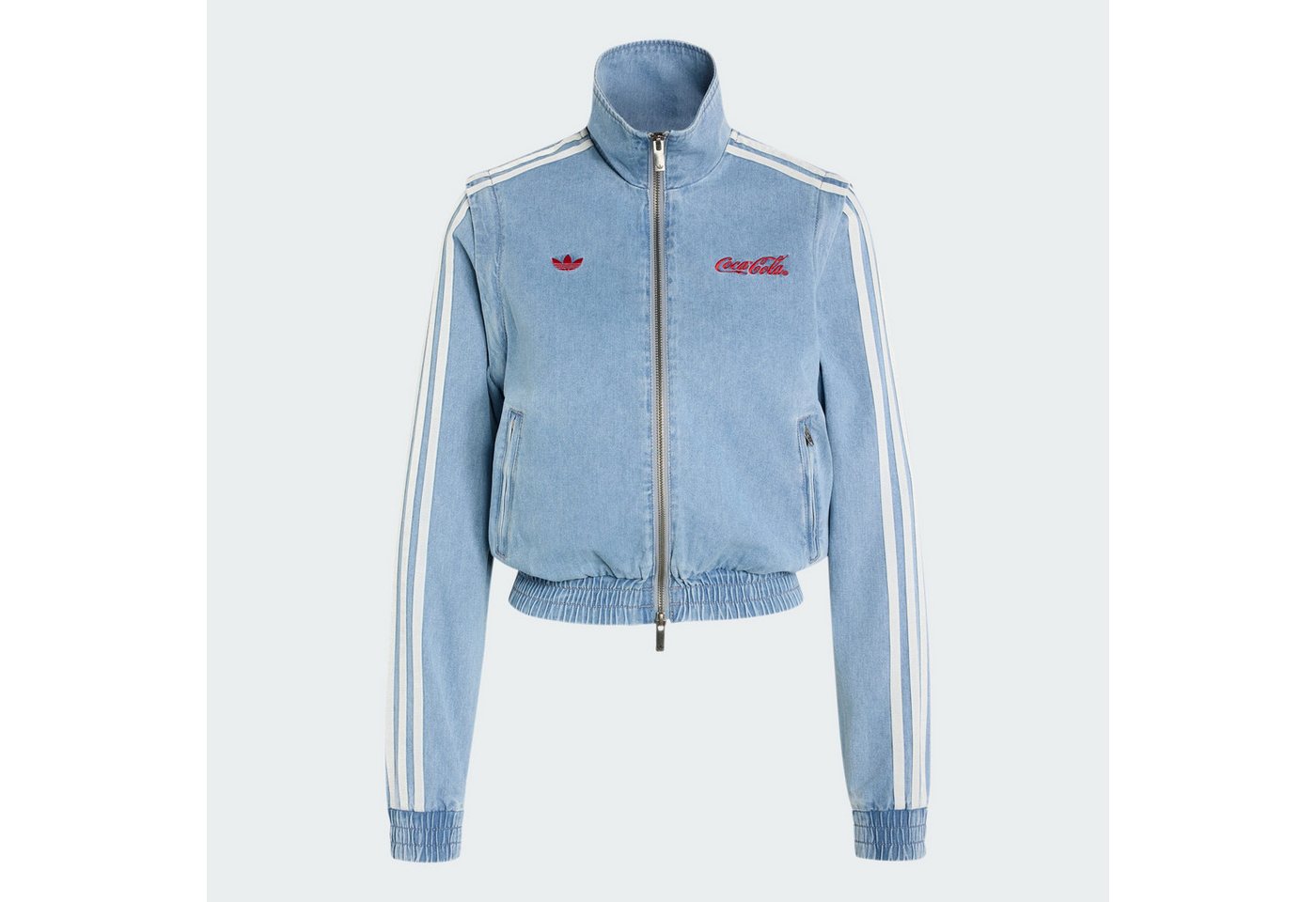 adidas Originals Trainingsjacke ADIDAS X COCA-COLA FIREBIRD REG DENIM TRACK TOP (1-St) Bild 2