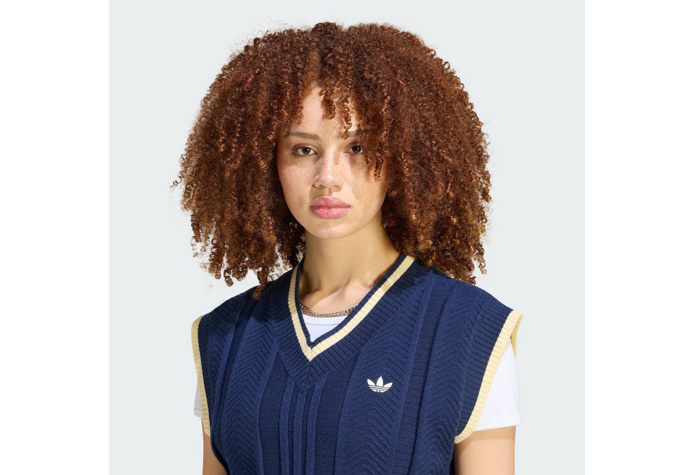 adidas Originals Funktionsweste CABLE KNIT PULLUNDER (1-tlg) Bild 5