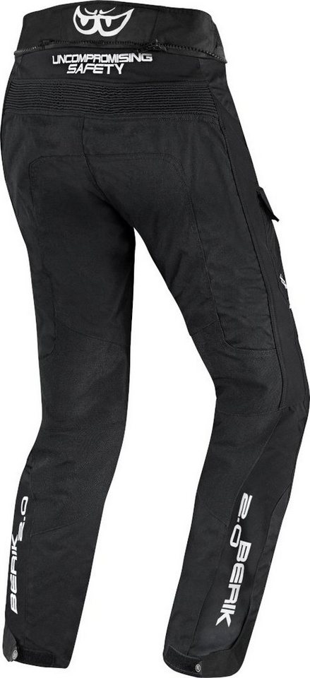 Berik Motorradhose Cargo wasserdichte Damen Motorrad Textilhose Knieprotektoren enthalten,herausnehmbares Innenfutter,wasserdicht Bild 2