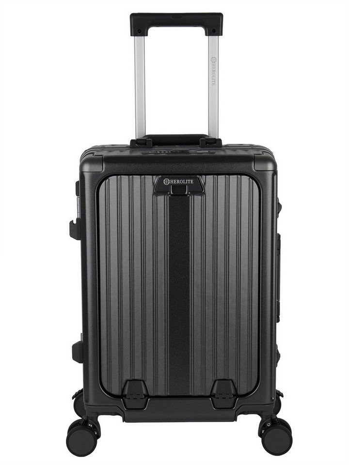 VAN HILL Hartschalen-Trolley 842209, 4 Rollen, Herolite Hartschalen-Trolley mit TSA-Schloss & 4 Doppelrollen Bild 3