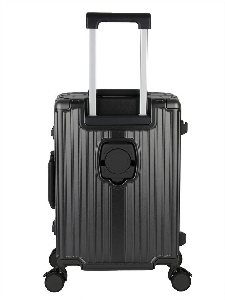 VAN HILL Hartschalen-Trolley 842209, 4 Rollen, Herolite Hartschalen-Trolley mit TSA-Schloss & 4 Doppelrollen Bild 4