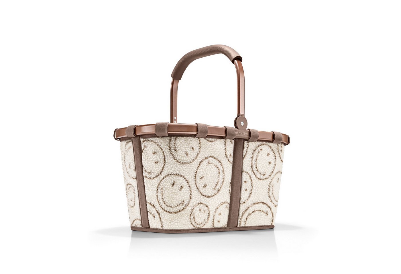 REISENTHEL® Einkaufskorb carrybag smiley® teddy chocolate