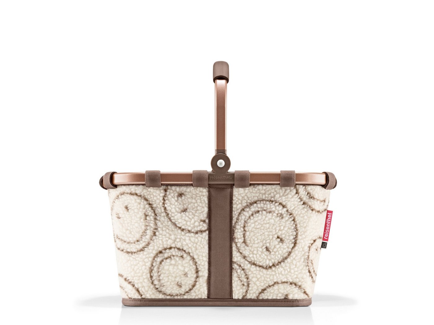 REISENTHEL® Einkaufskorb carrybag XS smiley® teddy chocolate Bild 4