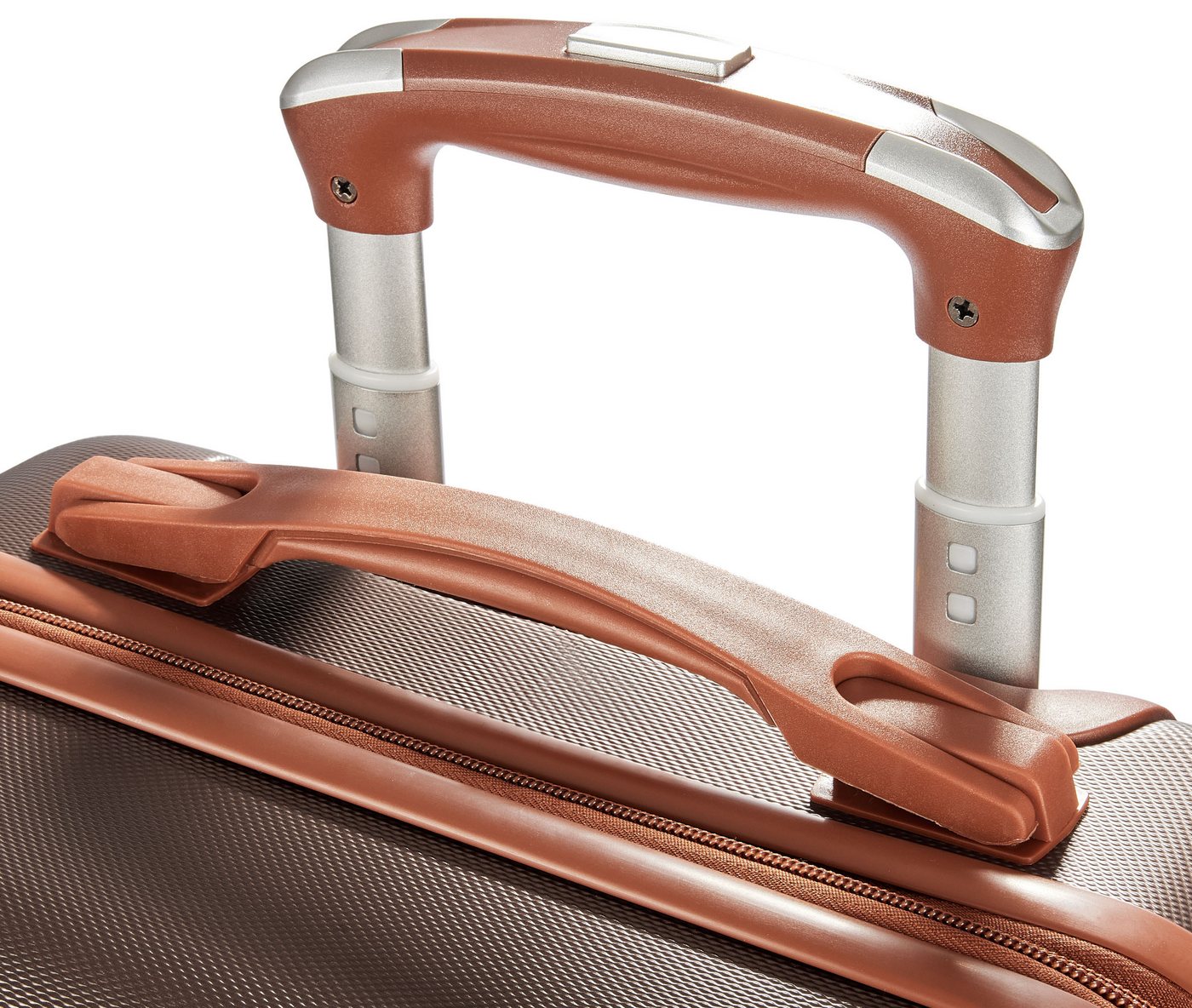 BRUBAKER Koffer Hartschalenkoffer Paris - Reisekoffer mit Zahlenschloss und 4 Rollen, 4 Rollen, Rollkoffer Größe XL - 49 x 76,5 x 29,5 cm - ABS Trolley Bild 4