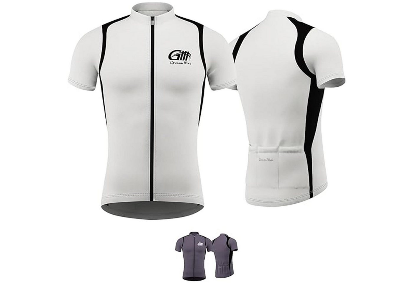 German Wear Radtrikot ME-3005 Herren Radler Jersey Trikot Bild 5