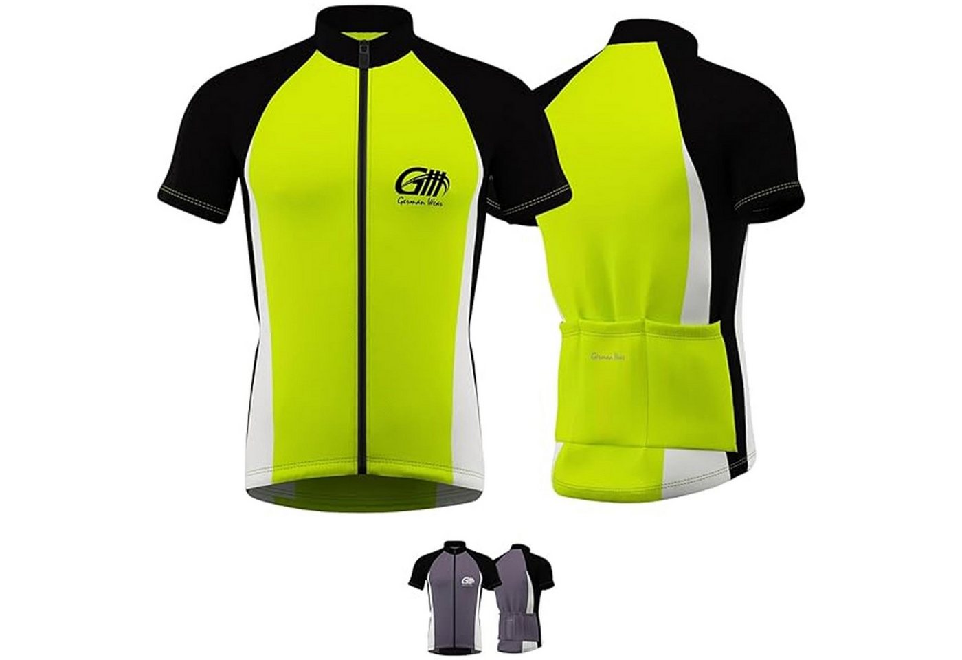 German Wear Radtrikot ME-3001 Herren Radler Jersey Trikot Bild 5