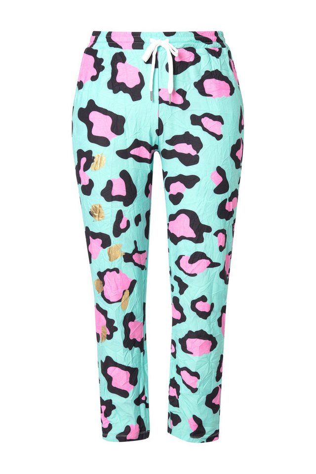 Angel of Style Funktionshose Joggpants Loose Fit Leodruck Knitter Bild 3